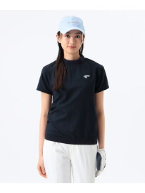 ＜WOMEN＞ORANGE LABEL / ドットエア(R)モックネックシャツ BEAMS GOLF ORANGE LABEL ビームス ゴルフ トップス カットソー・Tシャツ オレンジ ネイビー グリーン【送料無料】[Rakuten Fashion]