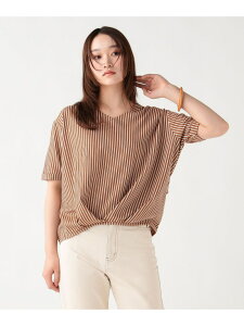 �X�g���C�v �W���J�[�h �J�b�g�\�[ 26SS �E�H�b�V���u�� BEAMS HEART WOMEN �r�[���X �n�[�g �g�b�v�X �J�b�g�\�[�ET�V���c �l�C�r�[ �u���E���y���������z[Rakuten Fashion]