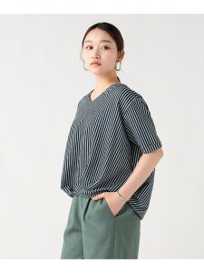 �X�g���C�v �W���J�[�h �J�b�g�\�[ 26SS �E�H�b�V���u�� BEAMS HEART WOMEN �r�[���X �n�[�g �g�b�v�X �J�b�g�\�[�ET�V���c �l�C�r�[ �u���E���y���������z[Rakuten Fashion]