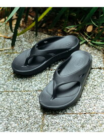 ＜累計販売4400点！＞OOFOS / Ooriginal Sandals ｜ クッション性 シンプル 定番　ロングセラー アウトドア リカバリー ギフト B:MING by BEAMS ビーミング ライフストア バイ ビームス シューズ・靴 サンダル ブラック【先行予約】*【送料無料】[Rakuten Fashion]