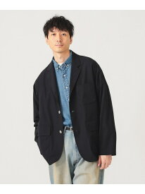 【SALE／60%OFF】【撥水】ワイドフィット テック ブレザー BEAMS ビームス メン ジャケット・アウター テーラードジャケット・ブレザー ブラック ネイビー【RBA_E】【送料無料】[Rakuten Fashion]