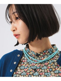 ラッカー パール ネックレス BEAMS BOY ビームス ウイメン アクセサリー・腕時計 その他のアクセサリー・腕時計 ブラウン【送料無料】[Rakuten Fashion]
