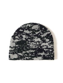 デジタル カモフラージュ ワッチキャップ BEAMS ビームス メン 帽子 キャップ ネイビー グリーン レッド【先行予約】*【送料無料】[Rakuten Fashion]