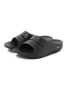 OOFOS / OOahh (26~28cm) BEAMS HEART MEN �r�[���X �n�[�g �V���[�Y�E�C �T���_�� �u���b�N�y��s�\��z*�y���������z[Rakuten Fashion]