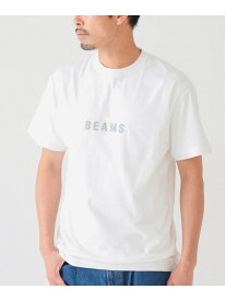 BEAMS / ロゴ Tシャツ 24SS ロゴT 父の日 BEAMS ビームス メン トップス カットソー・Tシャツ ホワイト ブラック ブラウン【送料無料】[Rakuten Fashion]