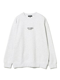 BEAMS HEART ロゴ 刺繍 スウェット BEAMS HEART MEN ビームス ハート トップス スウェット・トレーナー ネイビー グレー【送料無料】[Rakuten Fashion]
