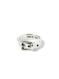 XOLO JEWELRY / Buckle Ring BEAMS MEN ビームス メン アクセサリー・腕時計 リング・指輪 シルバー【送料無料】[Rakuten Fashion]