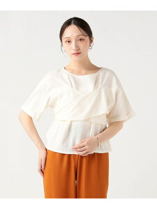 �y�Z�b�g�A�b�v�Ή��z���� �o�b�N���{�� �u���E�X 26SS �E�H�b�V���u�� ���l�� BEAMS HEART WOMEN �r�[���X �n�[�g �g�b�v�X �V���c�E�u���E�X �u���b�N �z���C�g�y���������z[Rakuten Fashion]