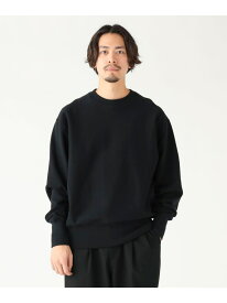 【SALE／30%OFF】【別注】Healthknit / ロッカーウィーブ クルーネック スウェット B:MING by BEAMS ビーミング ライフストア バイ ビームス トップス スウェット・トレーナー ネイビー ブラック【RBA_E】【送料無料】[Rakuten Fashion]