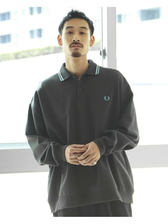楽天市場】FRED PERRY × BEAMS / 別注 ロングスリーブ ピケ シャツ  