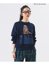 【別注】THE BOOKSTORE / YALE スウェット 25FW BEAMS BOY ビームス ウイメン トップス スウェット・トレーナー ネイビー【先行予約】*【送料無料】[Rakuten Fashion]