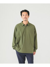 【SALE／50%OFF】BEAMS / テック プルオーバー シャツ セットアップ BEAMS MEN ビームス メン トップス シャツ・ブラウス ブラック ブラウン カーキ【RBA_E】【送料無料】[Rakuten Fashion]