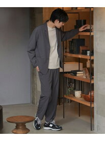 【セットアップ・4サイズ展開】BEAMS HEART / リップストップ 2ボタン ジャケット&パンツセット（上下セット） 24SS 新生活 通勤通学 -耐久性- イージーケア BEAMS HEART MEN ビームス ハート スーツ・フォーマル セットアップスーツ ベージュ 【送料無料】[Rakuten Fashion]