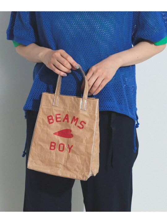楽天市場】BEAMS BOY / BBロゴ ショップバック BEAMS BOY ビームス 