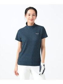 PURPLE LABEL / ミニアーガイル ストレッチ モックネック シャツ 25SS BEAMS GOLF PURPLE LABEL ビームス ゴルフ トップス カットソー・Tシャツ ホワイト ネイビー【送料無料】[Rakuten Fashion]