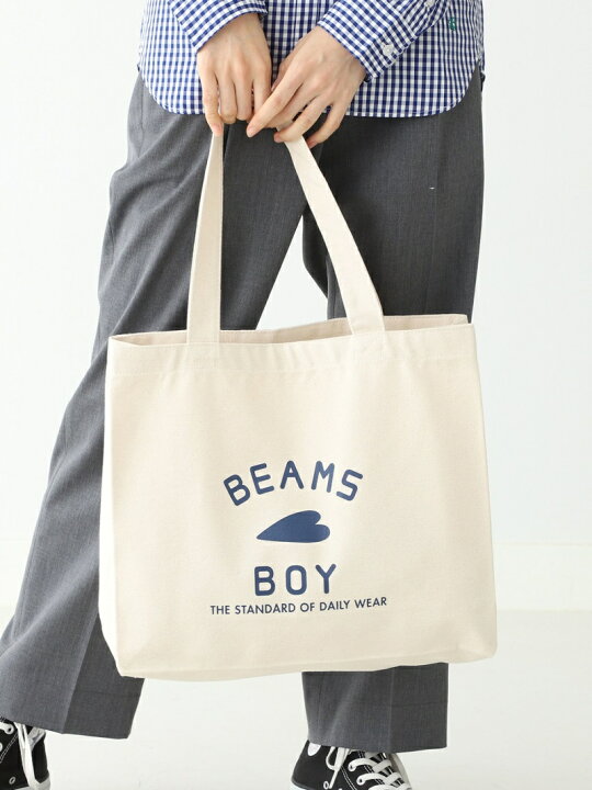 楽天市場】【WEB限定】BEAMS BOY / BB ロゴ TOTE BAG BEAMS BOY  