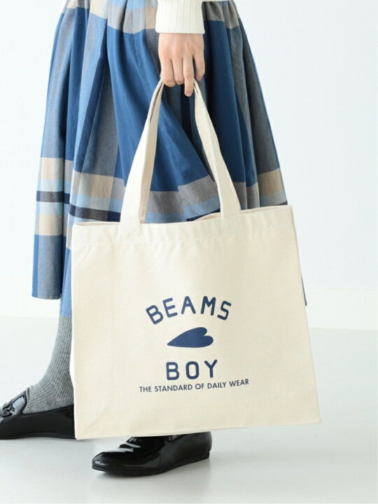 楽天市場】【WEB限定】BEAMS BOY / BB ロゴ TOTE BAG BEAMS BOY 