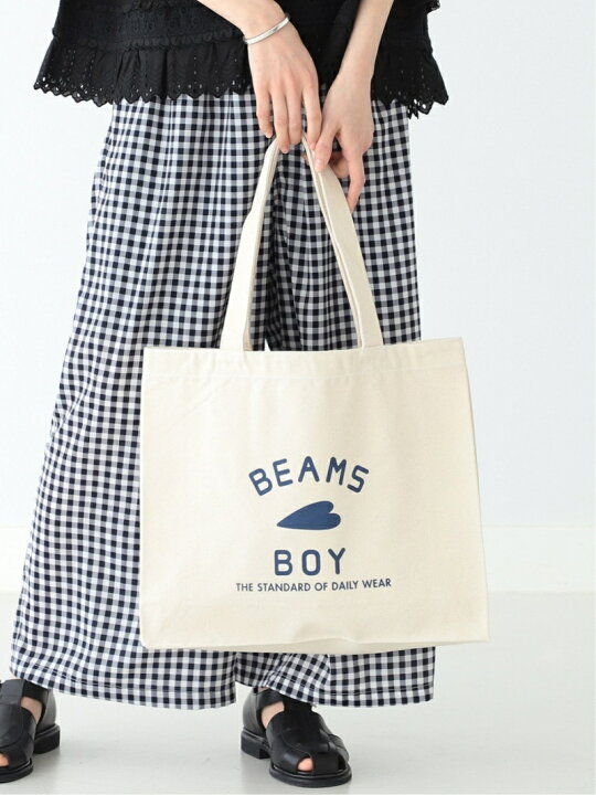 楽天市場】【WEB限定】BEAMS BOY / BB ロゴ TOTE BAG BEAMS BOY 