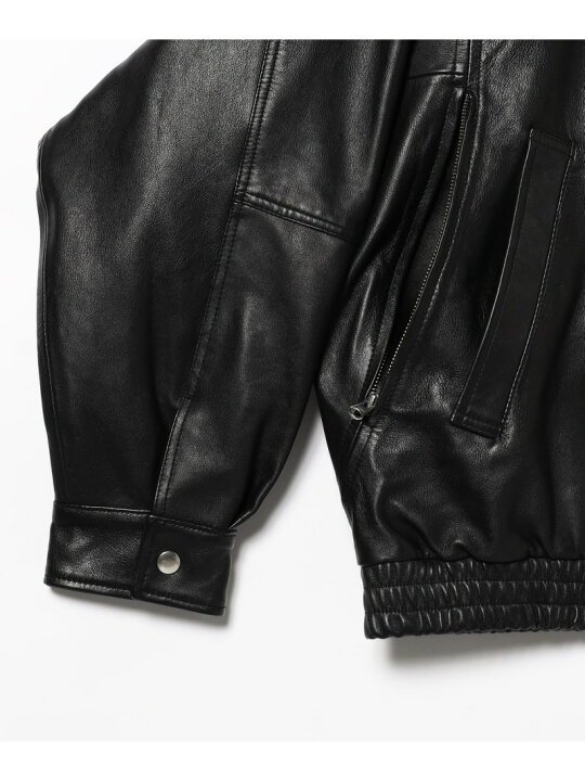 楽天市場】【待望の再入荷！】レザー ブルゾン 25SS BEAMS ビームス  