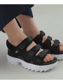 【WEB限定】FILA / DISRUPTOR SD PUFFY Ray BEAMS ビームス ウイメン シューズ・靴 サンダル ブラック ベージュ【送料無料】[Rakuten Fashion]