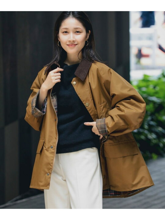 楽天市場】Barbour / 別注 ナイロンタッサー BEDALE ジャケット 24AW 