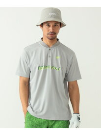 BEAMS GOLF ORANGE LABEL / ブレードカラー ポロシャツ BEAMS GOLF ORANGE LABEL ビームス ゴルフ トップス ポロシャツ ベージュ ホワイト ブラック ネイビー【送料無料】[Rakuten Fashion]