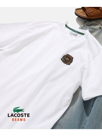 【SALE／30%OFF】【別注】LACOSTE / バッジ カノコ Tシャツ 25SS 鹿の子地 コットン100% 半袖 メンズ BEAMS ビームス メン トップス カットソー・Tシャツ【RBA_E】【送料無料】[Rakuten Fashion]