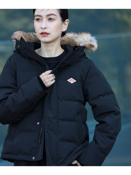 楽天市場 Danton ファー付き ダウン ジャケット アウター ダントン Danton Ray Beams ビームス ウイメン コート ジャケット ダウンジャケット ブラック 先行予約 送料無料 Rakuten Fashion Beams ビームス