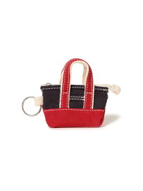 L.L.Bean * BEAMS PLUS & BEAMS BOY / 別注 Tote Key Chain BEAMS MEN ビームス メン 財布・ポーチ・ケース ポーチ ネイビー[Rakuten Fashion]