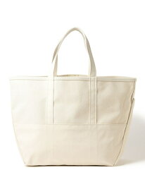 L.L.Bean*BEAMS / DEEP BOTTOM BOAT&TOTE BAG L BEAMS MEN ビームス メン バッグ トートバッグ ホワイト ネイビー【送料無料】[Rakuten Fashion]