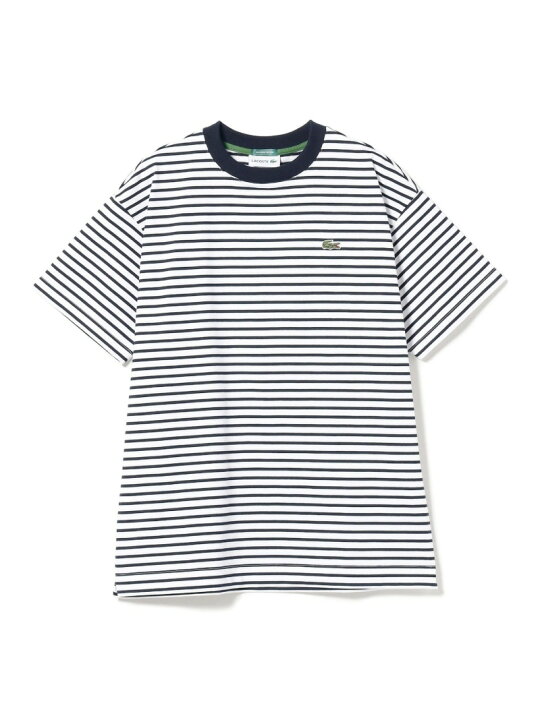 楽天市場】LACOSTE for BEAMS / 別注 細ピッチ ボーダー Tシャツ BEAMS