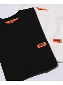 UNIVERSAL OVERALL * BEAMS / 別注 ロゴ Tシャツ BEAMS ビームス メン トップス カットソー・Tシャツ ブラック ホワイト ネイビー【送料無料】[Rakuten Fashion]