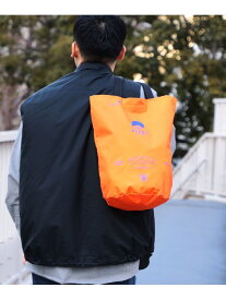 penco * BEAMS JAPAN / 別注 バケット トートバッグ BEAMS JAPAN ビームス ジャパン バッグ その他のバッグ オレンジ ネイビー[Rakuten Fashion]