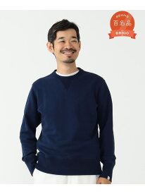 LOOPWHEELER / 別注 Athletic Crew Neck Sweat BEAMS PLUS ビームス メン トップス スウェット・トレーナー ネイビー ブラック ホワイト グレー【送料無料】[Rakuten Fashion]