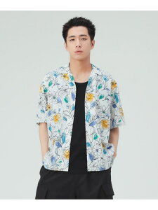 �ySALE�^30%OFF�z�v�����g �I�[�v���J���[ �V���c BEAMS HEART MEN �r�[���X �n�[�g �g�b�v�X �V���c�E�u���E�X �l�C�r�[ �z���C�g �u���b�N�yRBA_E�z�y���������z[Rakuten Fashion]