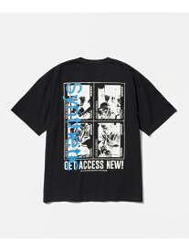 【SALE／30%OFF】BEAMS T / Kosuke kawamura T-shirt BEAMS T ビームスT トップス カットソー・Tシャツ ブラック【RBA_E】【送料無料】[Rakuten Fashion]