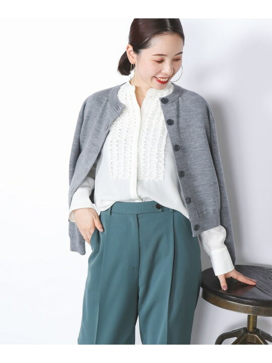 楽天市場】【SALE／30%OFF】フロントフリル ブラウス Demi-Luxe BEAMS 