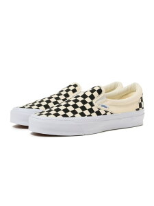 VANS / SLIP-ON REISSUE 98 LX CHECKERBOARD BLACK/OFF WHITE BEAMS �r�[���X ���� �V���[�Y�E�C �X�j�[�J�[�y���������z[Rakuten Fashion]