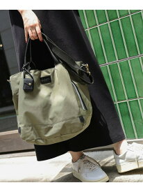 【ベストセラー/定番/A4サイズ対応/ショルダー付/お仕事/おでかけ】toleur / ポリエステル 2way トートバッグ マザーズバッグ Ray BEAMS ビームス ウイメン バッグ トートバッグ ブラック ベージュ カーキグリーン【送料無料】[Rakuten Fashion]