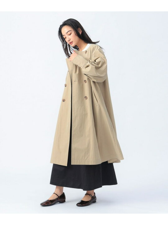 楽天市場】BEAMS HEART / 後ろ釦 ロングコート 24SS BEAMS HEART 