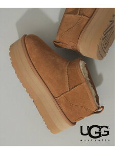 【アグ/厚底/ムートンブーツ/25AW】UGG(R) / Women's Classic Ultra Mini Platform クラシック ウルトラ ミニ プラットフォーム Ray BEAMS ビームス ウイメン シューズ・靴 ブーツ ブラック【送料無料】[Rakuten