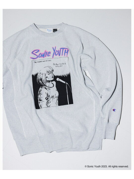楽天市場】Champion * SONIC YOUTH * BEAMS / 別注 クルーネック 