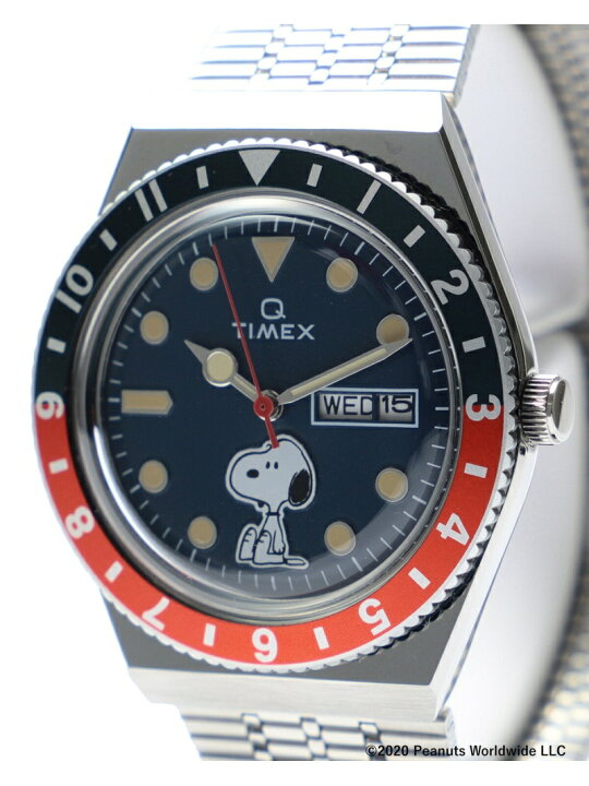 楽天市場】TIMEX / 『TIMEX Q』PEANUTS70周年記念 3針ウォッチ(Japan 