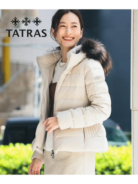 楽天市場】TATRAS / 別注 KOSAVA セイル ファー ダウンジャケット 上品 
