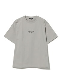 BEAMS HEART ロゴ ショートスリーブ カットソー(吸水速乾・毛玉軽減) BEAMS HEART MEN ビームス ハート トップス カットソー・Tシャツ ホワイト ブルー グレー グリーン【送料無料】[Rakuten Fashion]