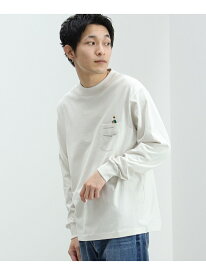 【SALE／20%OFF】BEAMS HEART / シティ ポケット ロングスリーブ Tシャツ BEAMS HEART MEN ビームス ハート トップス カットソー・Tシャツ ホワイト【RBA_E】【送料無料】[Rakuten Fashion]