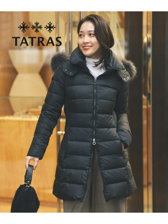 楽天市場】【残り僅か】TATRAS / SARMA ビリー ファー ダウンコート 
