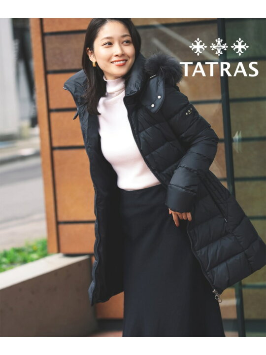 楽天市場】【残り僅か】TATRAS / SARMA ビリー ファー ダウンコート 