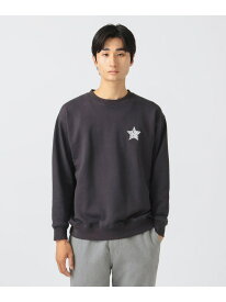 ハート スター ワンポイント スウェット BEAMS HEART MEN ビームス ハート トップス スウェット・トレーナー グレー【先行予約】*【送料無料】[Rakuten Fashion]