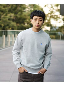 B-HEARTロゴ ワンポイント スウェット BEAMS HEART MEN ビームス ハート トップス スウェット・トレーナー ブルー ブラウン オレンジ【送料無料】[Rakuten Fashion]